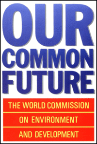 Our Common Future book cover