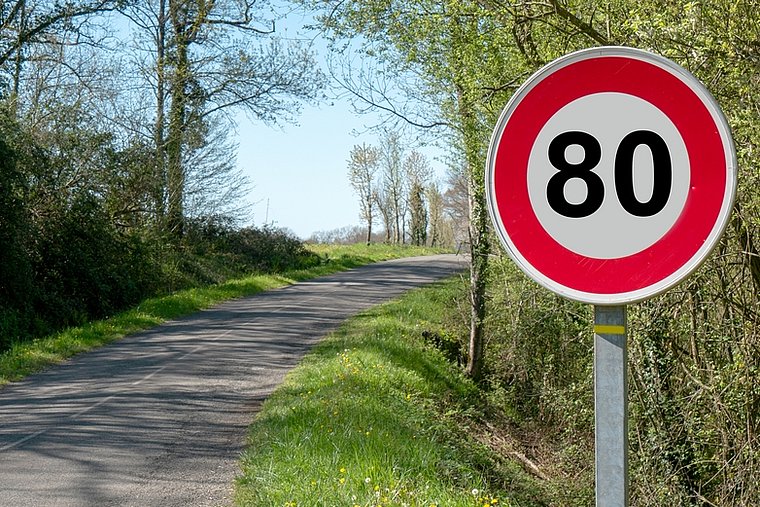 limitation vitesse europe 80 km h
