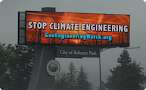 stop climate engineering billboard